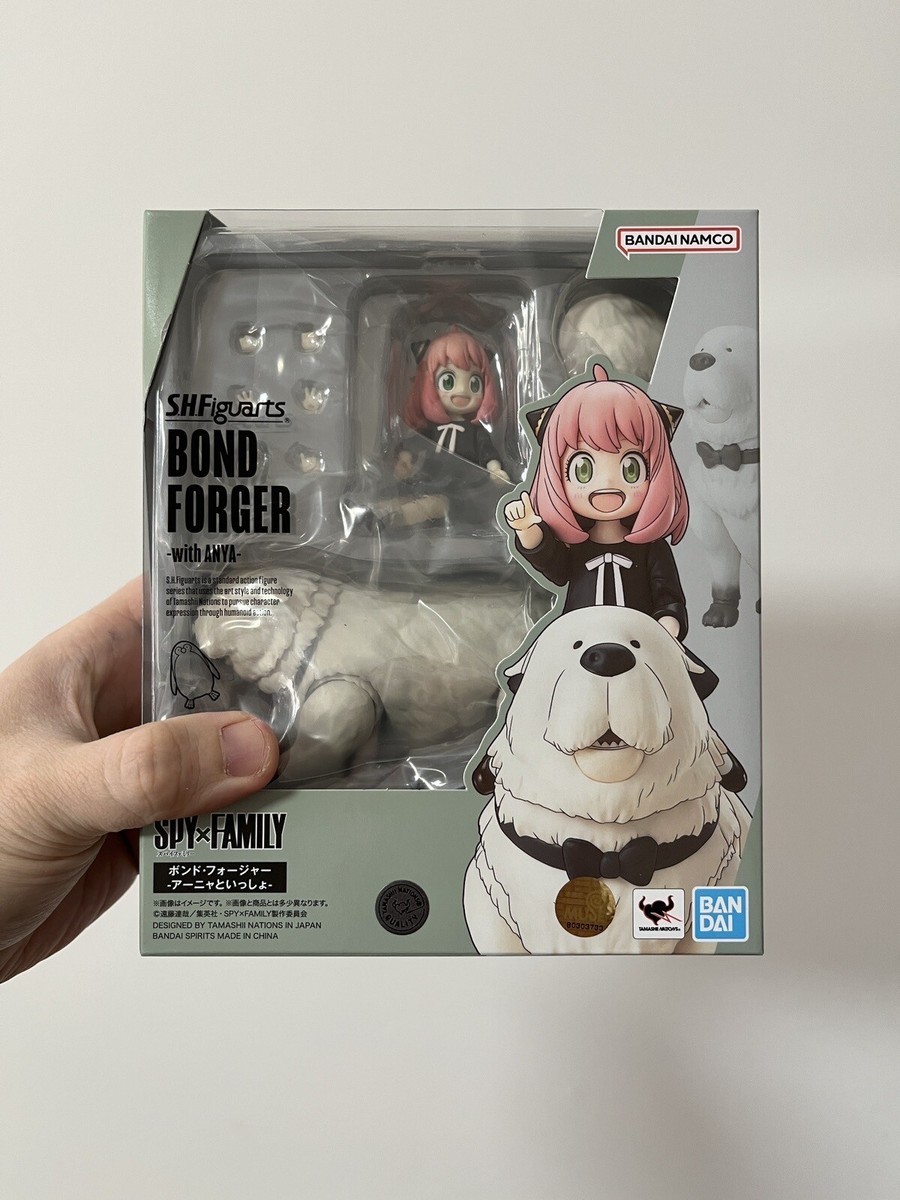 sh figuarts bond forger with anya set spy x family BANDAI