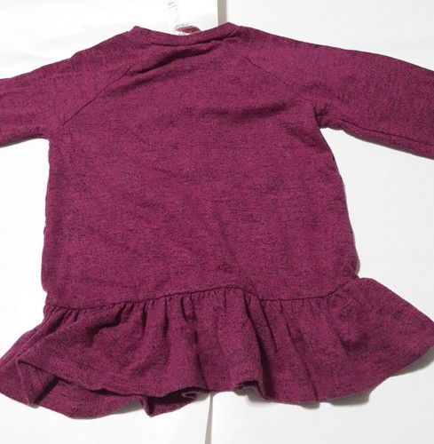 Flapdoodles Girls Purple Long Sleeve Sweater 6 - Picture 7 of 8