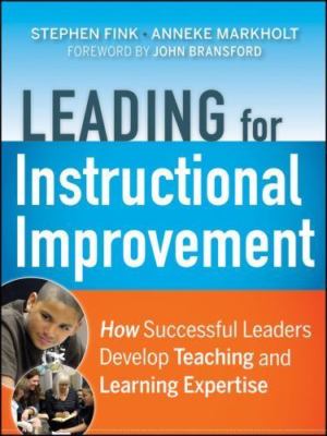 Leading for Instructional Improvement: How - 0470542756, paperback, Stephen Fink