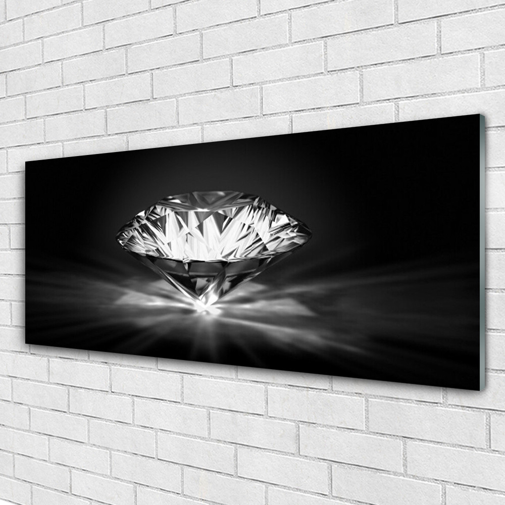 Tableau plexiglas 125x50 Art Diamant pour salon