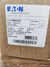 BW2125 EATON NEW IN BOXES 23 AVAILABLE FREE SHIPPING