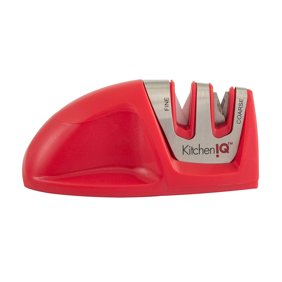 Kitchen IQ 50883 Edge Grip 2 Stage Knife Sharpener Red for sale