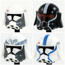 Clone Army Customs Realistic HEAVY Trooper HELMET SW Minifigures -Pick Style -