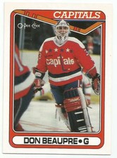 DON BEAUPRE 1990-91 O-PEE-CHEE CARD MINT CONDITION WASHINGTON CAPITALS