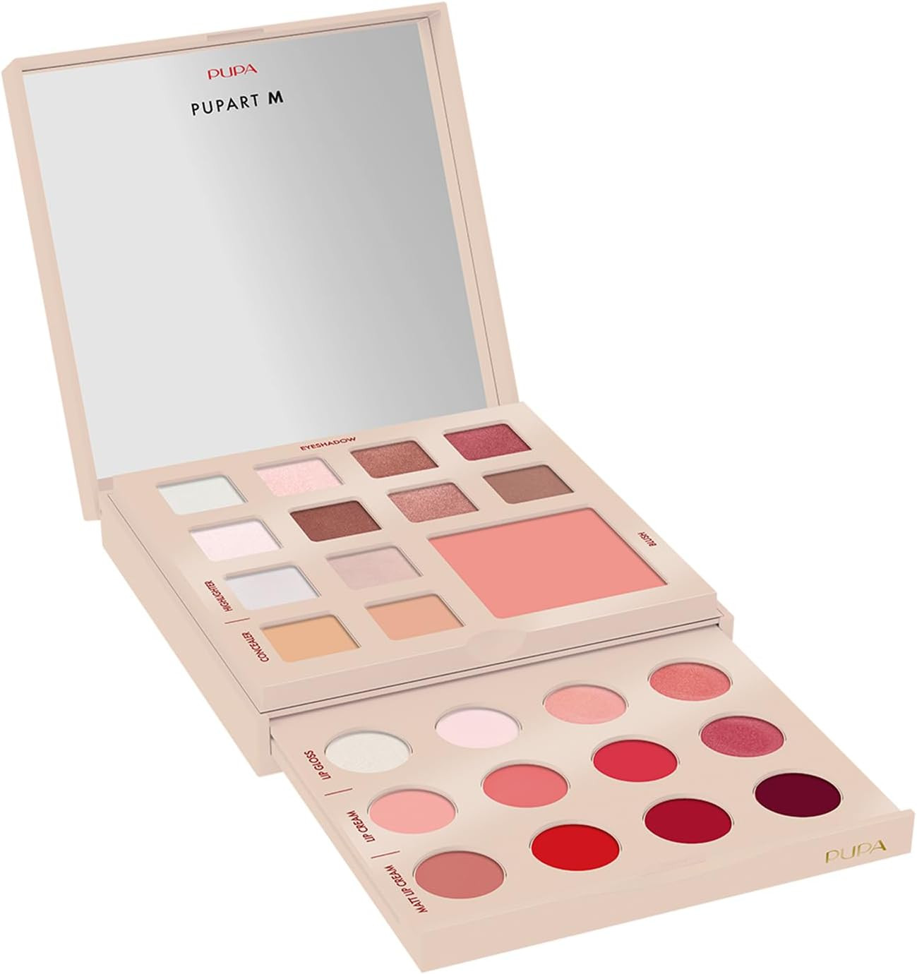 Palette Professionale Pupa Pupart M 001 Nude: Review Tecnica