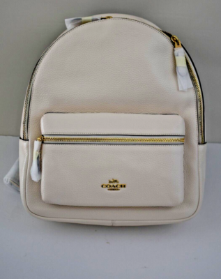 ⭐️美品⭐️COACH コーチ ホワイト リュック バックパック 美品
