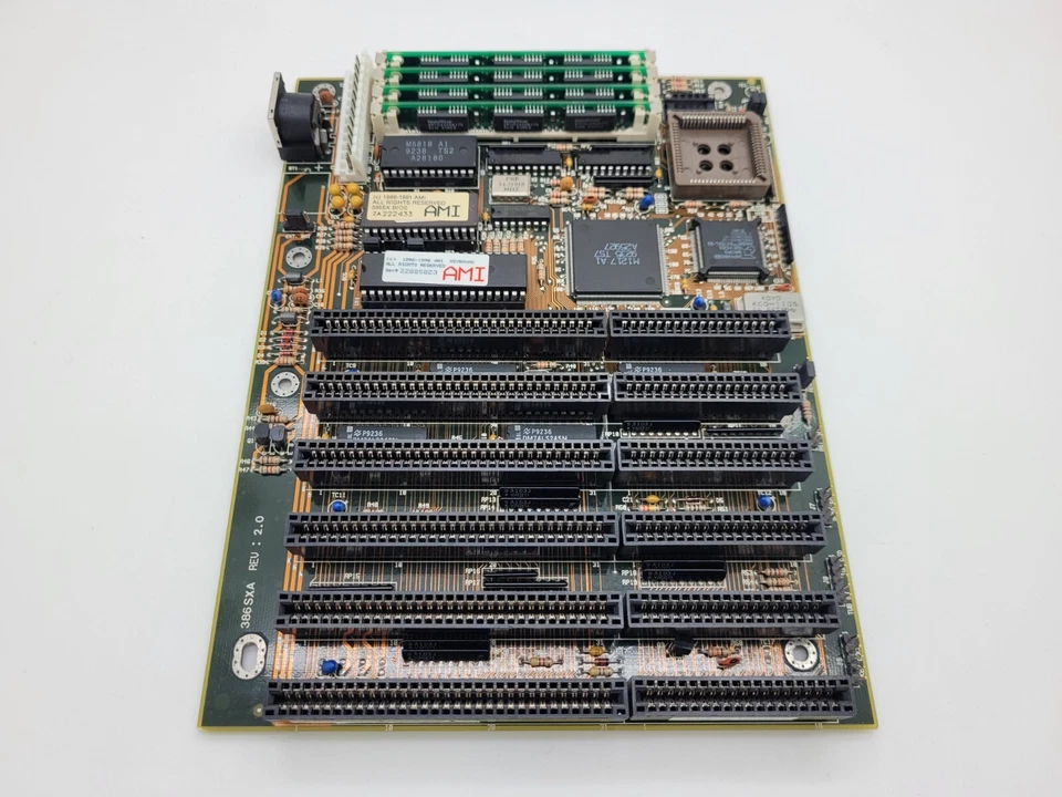 Lucky Star 386SXA Baby AT Motherboard, AMD 386SX/SXL, 33MHz, 4MB Memory - Image 2 of 4