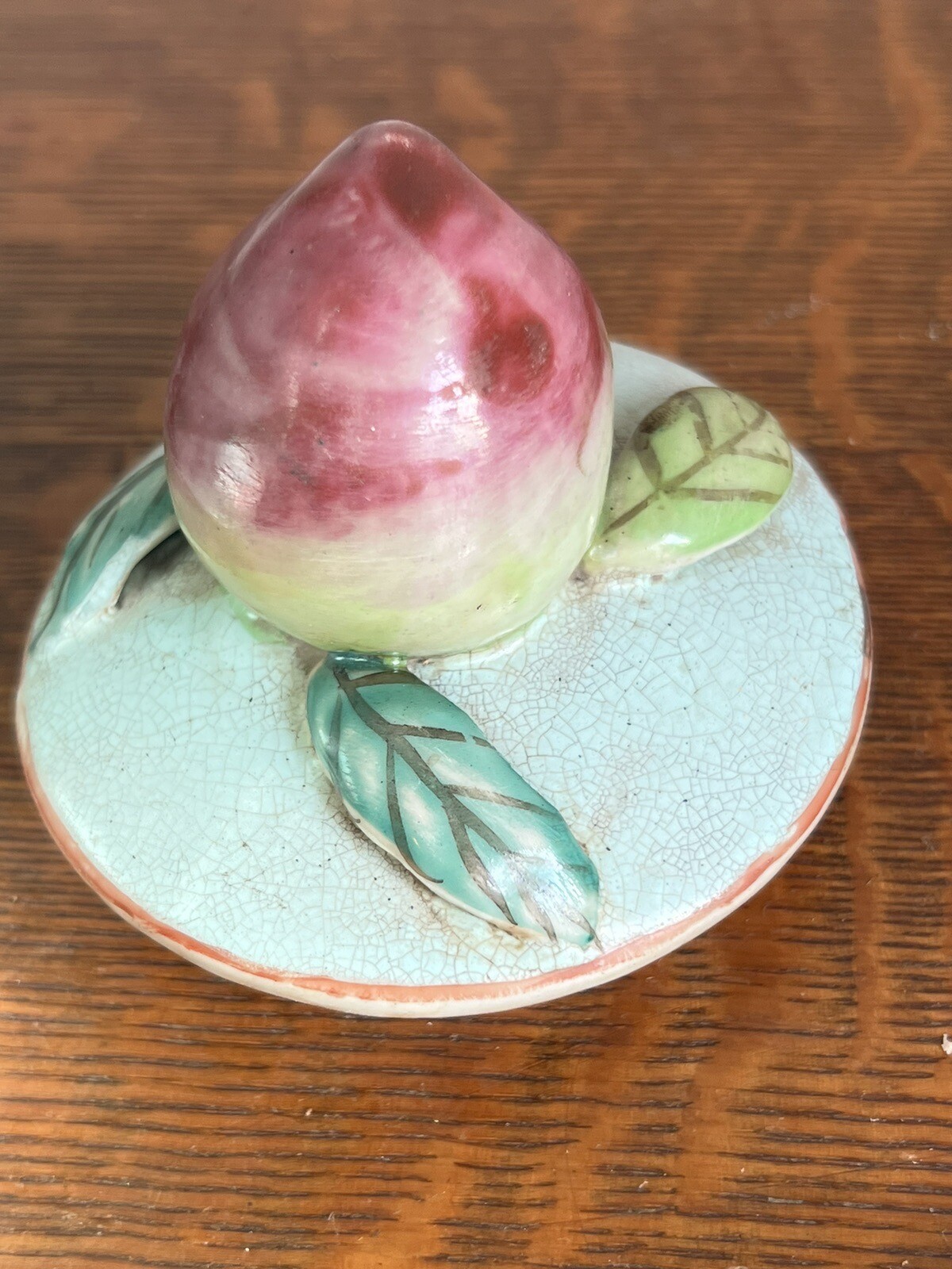 MID 20TH CENTURY LARGE CHINOISERIE PLUM GINGER JAR