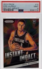 2023 Panini Prizm Instant Impact - Kris Murray #12 PSA 9