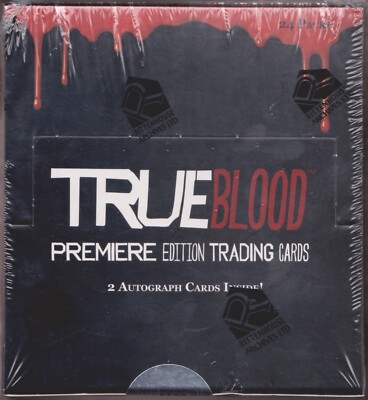 2012 TRUE BLOOD PREMIERE EDITION TRADING CARDS FACTORY SEALED BOX 4173 of 7000