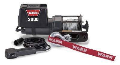 92000 Vehicle Mounted 2000 Series 12v Dc Electric Utility Winch With Steel Cable