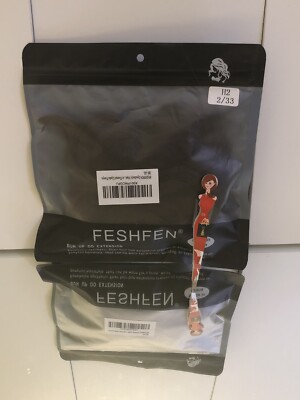 FESHFEN Bun Up Do Extension H2 2/23 Dark Brown & LADY TWEEZERS BY BEAUTY SECRETS