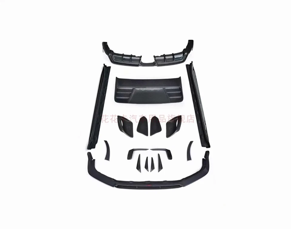 Placa de cubierta de admisión de motor trasero de fibra de carbono real GT3RS para Porsche 911 2004-2022 Foto 3 de 3