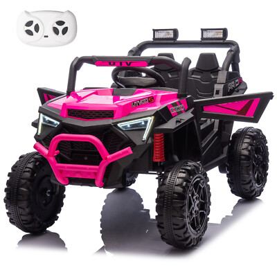 24V Kids Ride On Car Electric UTV Off-Road Vehicle Power Toy 4 Wheeler w/ Remote