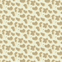 Dolls House Miniature Beige Leaf Design Wallpaper Dolls House Miniature Beige Leaf Design Wallpaper