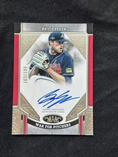 2024 Topps Tier One Bryce Elder On Card Auto 163/199 ASA—BE Braves Advanced Stat
