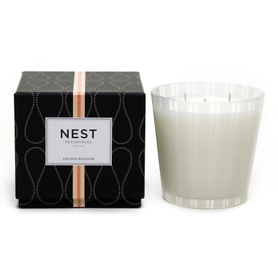 NEST Fragrances 3-Wick Candle- Orange Blossom, 21.2 oz 3-Wick Candle 21.2 oz