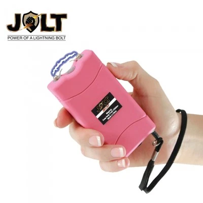 2 Pink 36,000,000 STUN GUN Jolt Taser Holster Led Powerful Self Defense