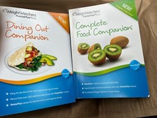 Weight Watchers Point Plus WW COMPLETE FOOD DINING OUT Companion Book Set