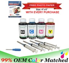 Premium Ink Refill Kit for Canon PG-245, CL-246, PG-245XL, CL-246XL BK/C/M/Y