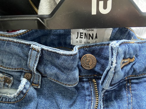 New Look Jenna Jeans Size 10 Floral | eBay