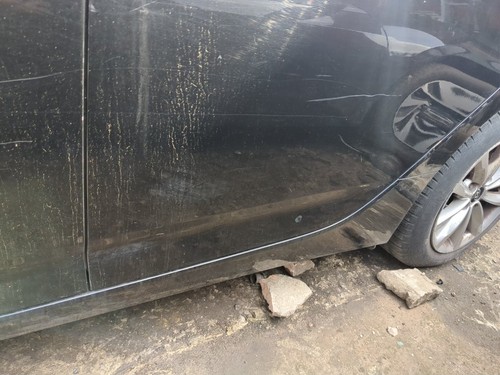 HYUNDAI I40 BERLINA 2012-2019 LADO DEL PASAJERO PUERTA TRASERA CARCASA NEGRA - Imagen 11 de 19