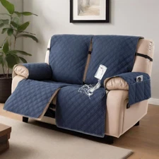 Non-slip waterproof sofa recliner set 2 seats, home decoration protection