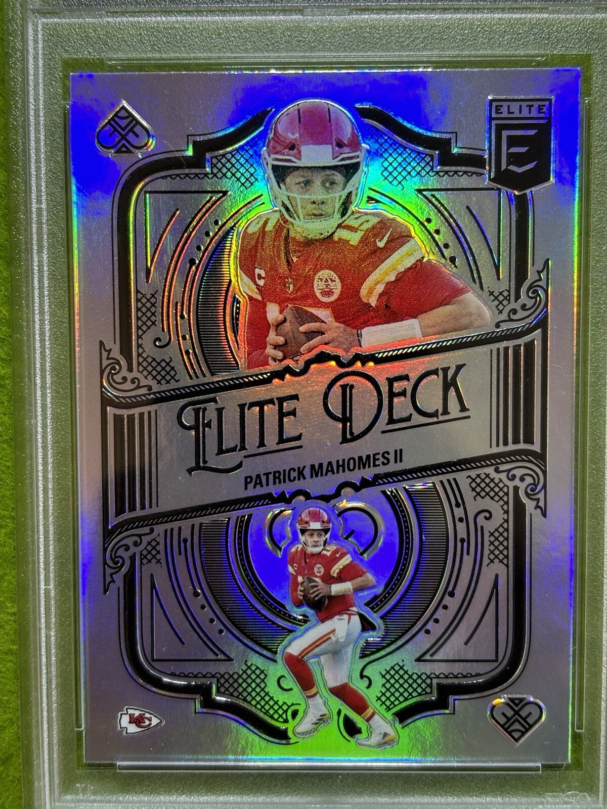 Patrick Mahomes PSA 10 SILVER PRIZM Elite Deck Card 2022 Donruss Elite CHIEFS SP view 14