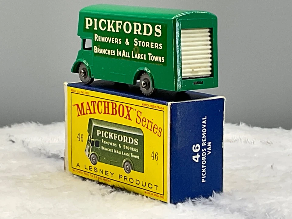 1960s Matchbox Lesney No 46B Pickfords Removals Van G.P.W N,mint,in orig,B5 Box - Image 2 of 4