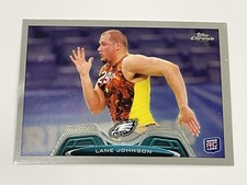 2013 Topps Chrome Football #88 - Lane Johnson RC - Philadelphia Eagles