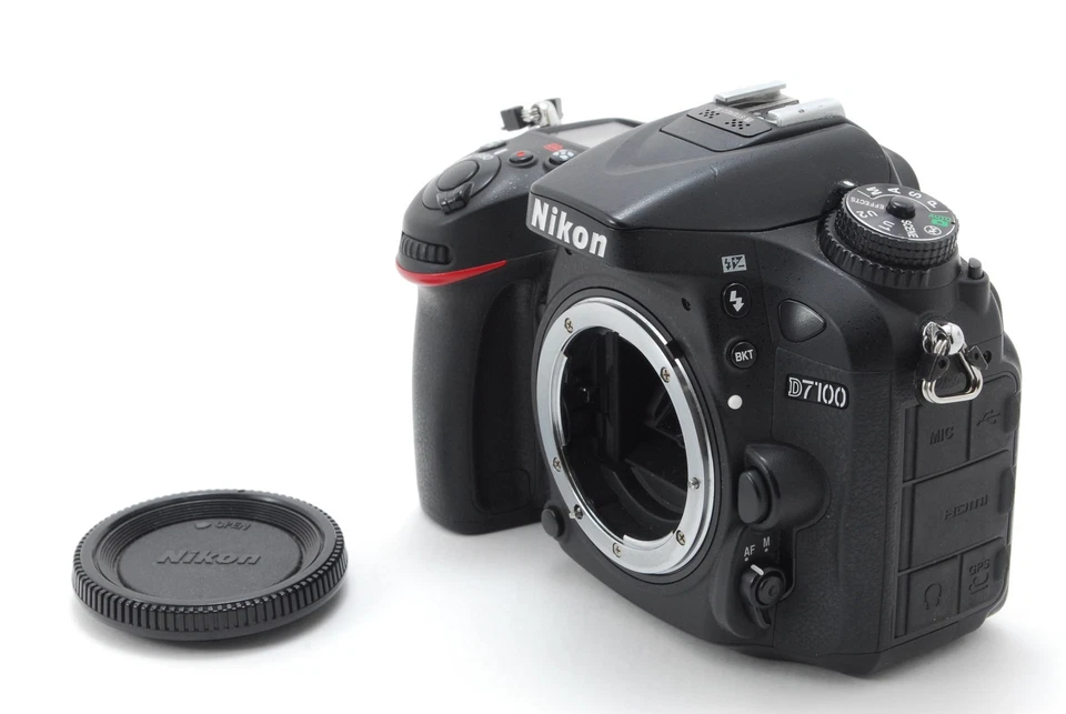 🎦 [ Exc+5 In Box ] Nikon D7100 24.1 MP Digital Camera SLR Body Black From Japan - Image 3 of 4