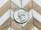 1 Circulated Washington 90 % Silver Quarter below melt value