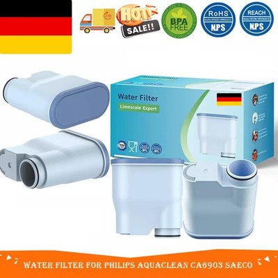 Water Filter für Philips EP5441/50 LatteGo 5400 Bean-to-Cup Coffee Machine Serie
