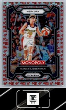 2024 Panini Prizm Monopoly WNBA #27 Nancy Lieberman Dice Prizms