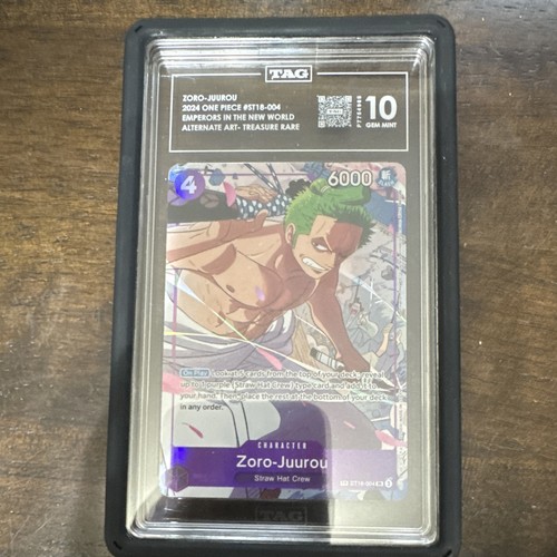 Zoro-Juurou (Alt Art) graded TAG 10 for sale on eBay