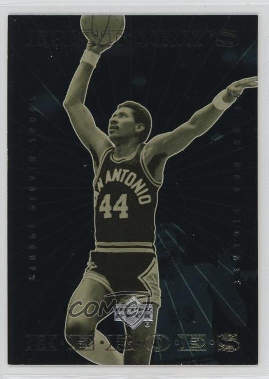 1999-00 Upper Deck NBA Legends History's Heroes George Gervin #HH6 HOF 1fb7