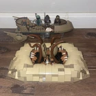 LEGO Star Wars 75396 Desert Skiff & Sarlacc Pit Complete Build Missing 2 Figures