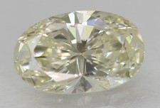 Certified 0.40 Carat I VVS1 Oval Natural EARTH MINED Loose Diamond 6.09x3.96mm