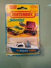 Matchbox Superfast Police Launch Boat - No. 52 - Vintage 1975 Blister