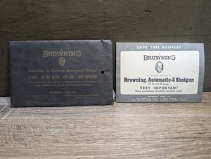 1965 Browning A5 Auto-5 Shotgun Operation & Care Owner Instruction Manual