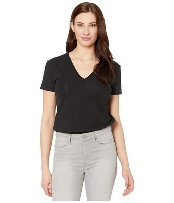 Commando Essential Cotton Bodysuit Tee - (Black, Medium)