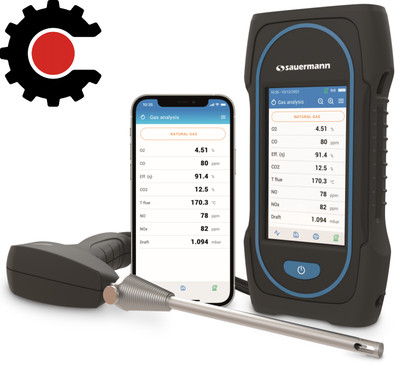 Sauermann SICA 130 KIT 2BH Si-CA 130 Combustion Gas Analyzer Kit 2BH, include...