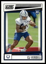 2022 Score #392 CJ Verdell Rookie