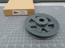 NEW Niko BK57X3/4 Single 1 Groove V Belt Pulley 5.45" OD 3/4 Inch Shaft Bore