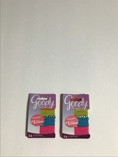 2 SET OF 24 PC GOODY ELASTIC BANDS 4 COLOR