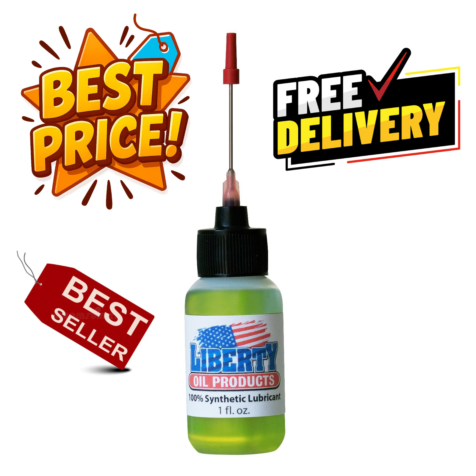 Liberty Oil Synthetic Lubricant for RC Cars 1oz Bottle