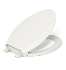 KOHLER Cachet ReadyLatch Elongated Soft Close Toilet Seat Biscuit