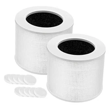 2 Pack Core Mini Replacement Filter for LEVOIT Core Mini-P Basic Filter 2 Pack