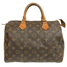Auth Louis Vuitton Speedy 30 Handbag Monogram Mini Boston M41526 SP0914