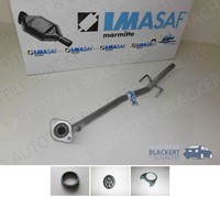 Imasaf Auspuff Hosenrohr + Anbauteile für Toyota Yaris 1.0 48/50KW 1999-2005